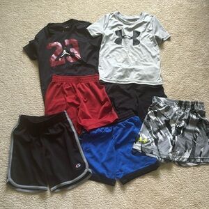 3T boys Jordan , Nike , under armour clothes lot
